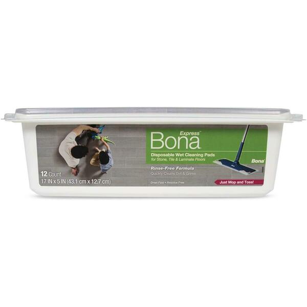 Bona Lavender Scented Hardwood Wet Disposable Pads, 12PK BO572856